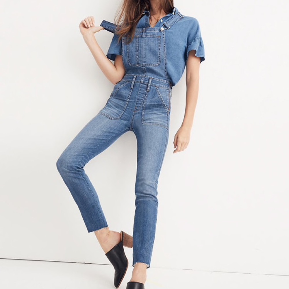 Madewell Skinny Jean Overalls